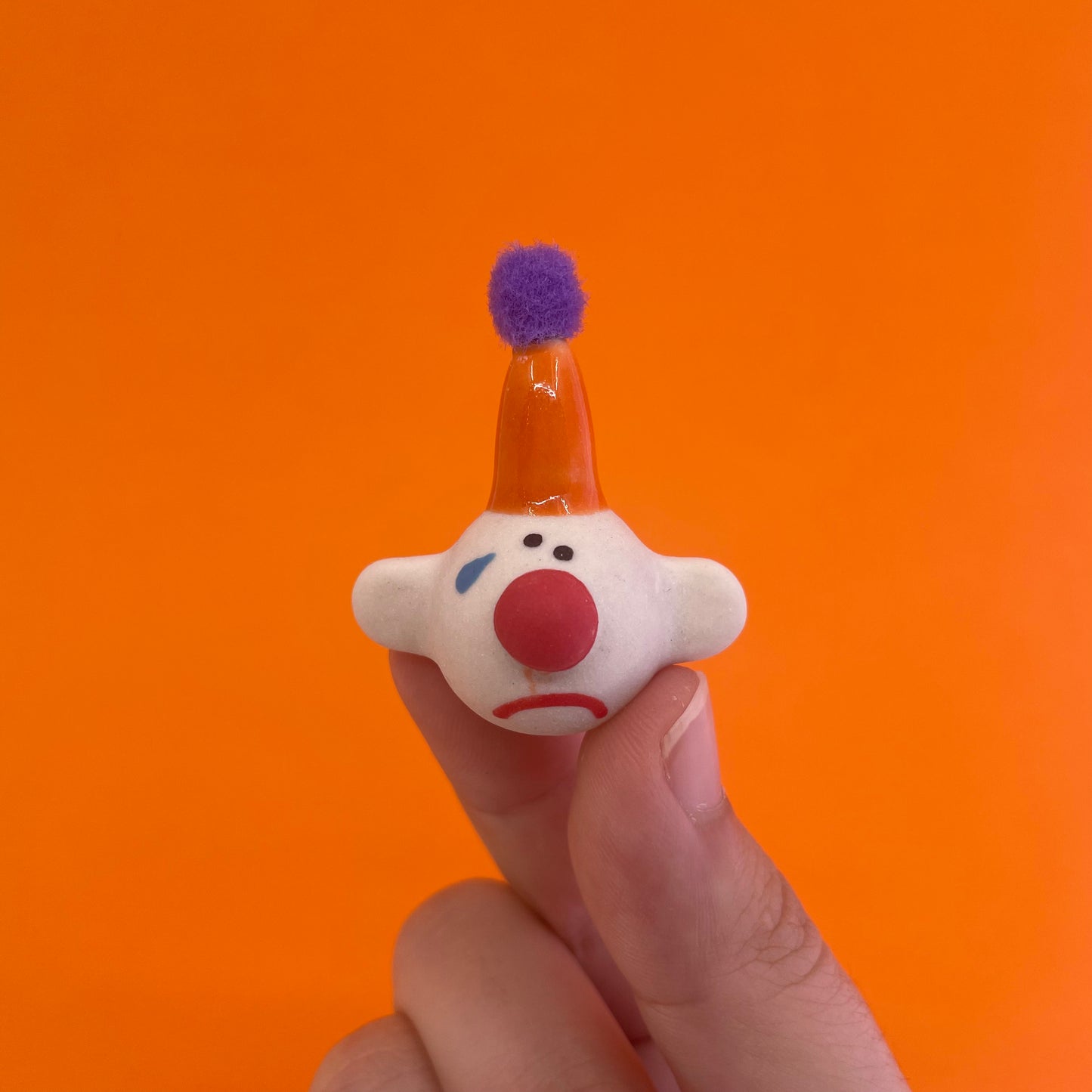 Rolly Poly Studios - Tiny Ceramic Clowns