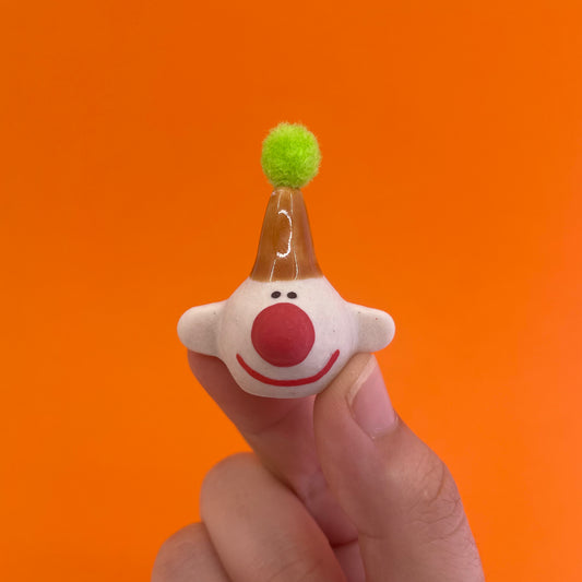Rolly Poly Studios - Tiny Ceramic Clowns