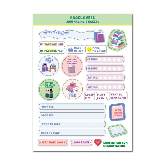 Kwohtations: Journaling Stickers