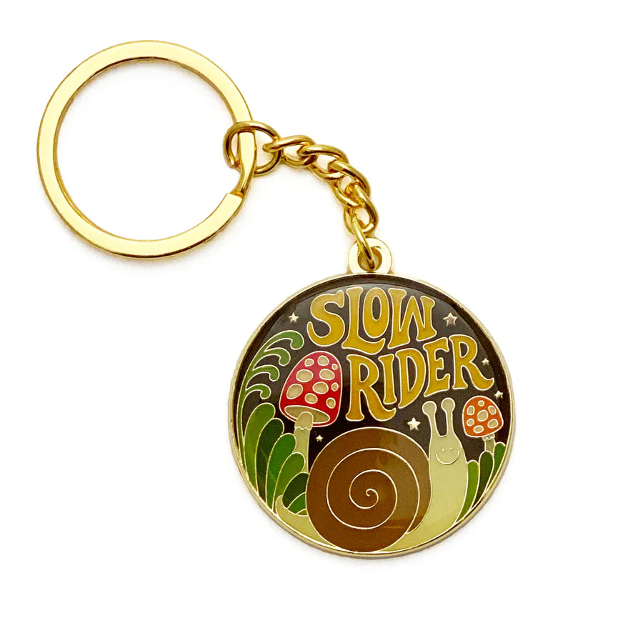 Lucky Horse Press: Slow Rider Keychain
