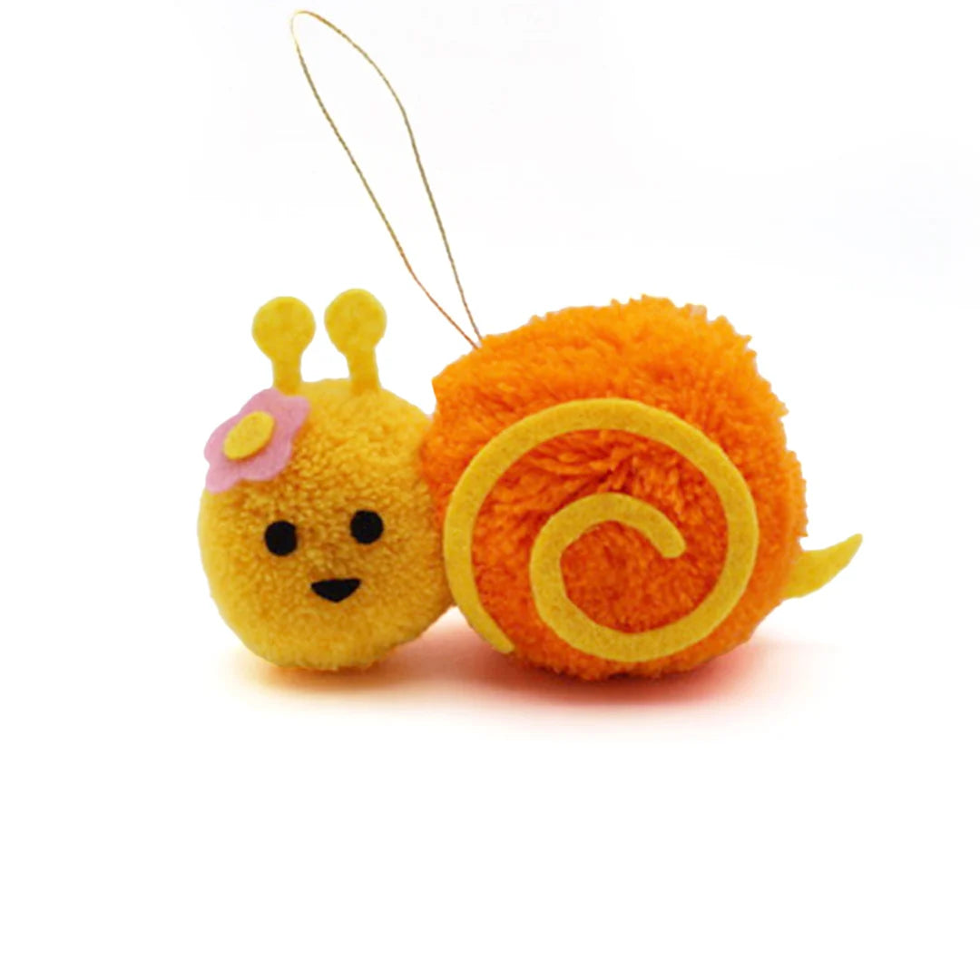 Lucky Horse Press: Pom Pom Ornaments