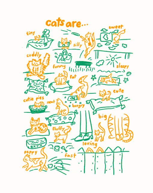 Marisha Lozada: Cats Are… Print