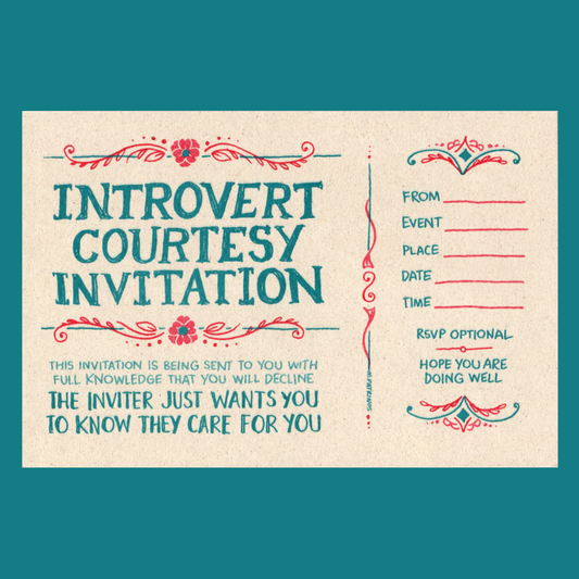 Maritsa Patrinos: Introvert Courtesy Invitation
