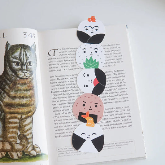Megan Wang: Onigiri Stack Bookmark