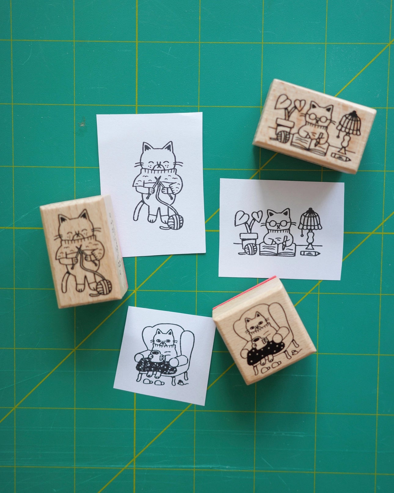 Megan Wang: Rubber Stamps