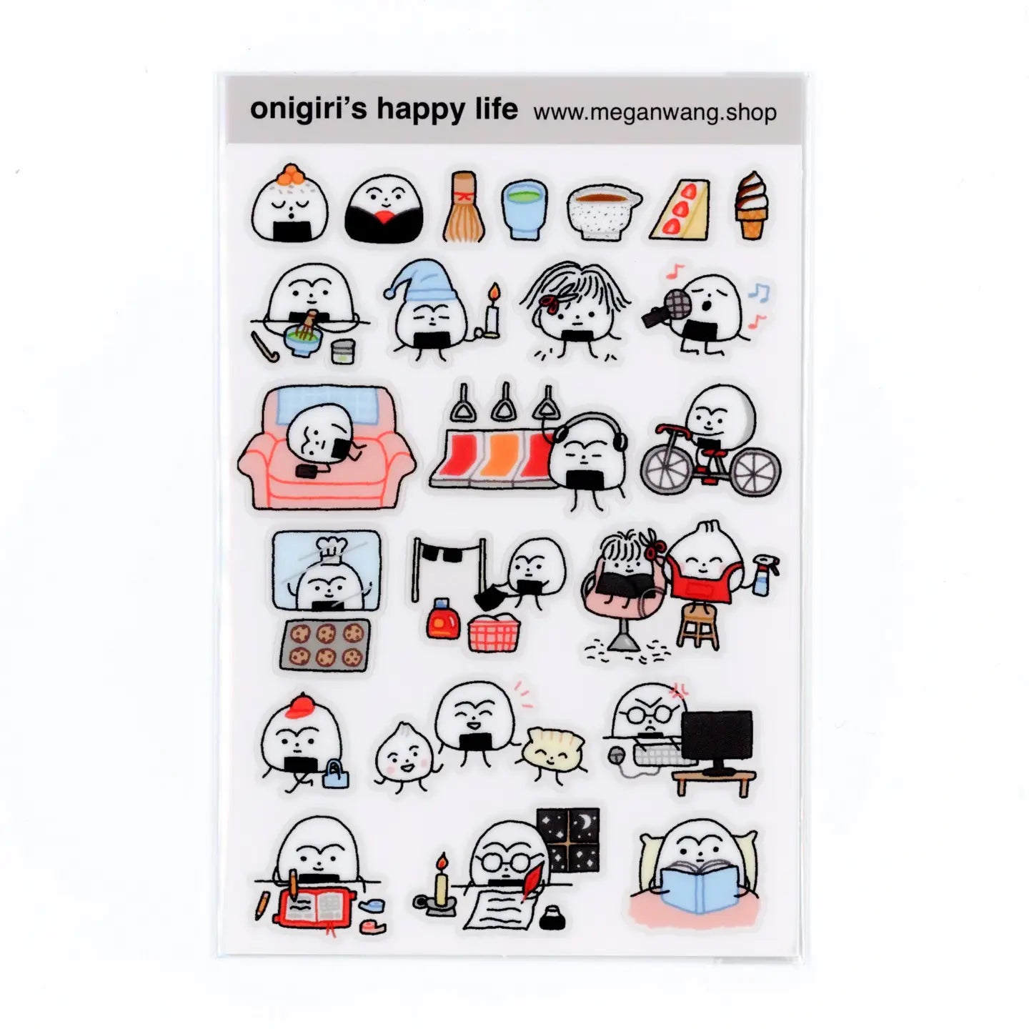 Megan Wang: Sticker Sheets