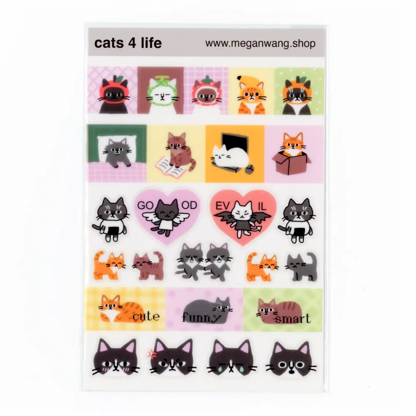 Megan Wang: Sticker Sheets