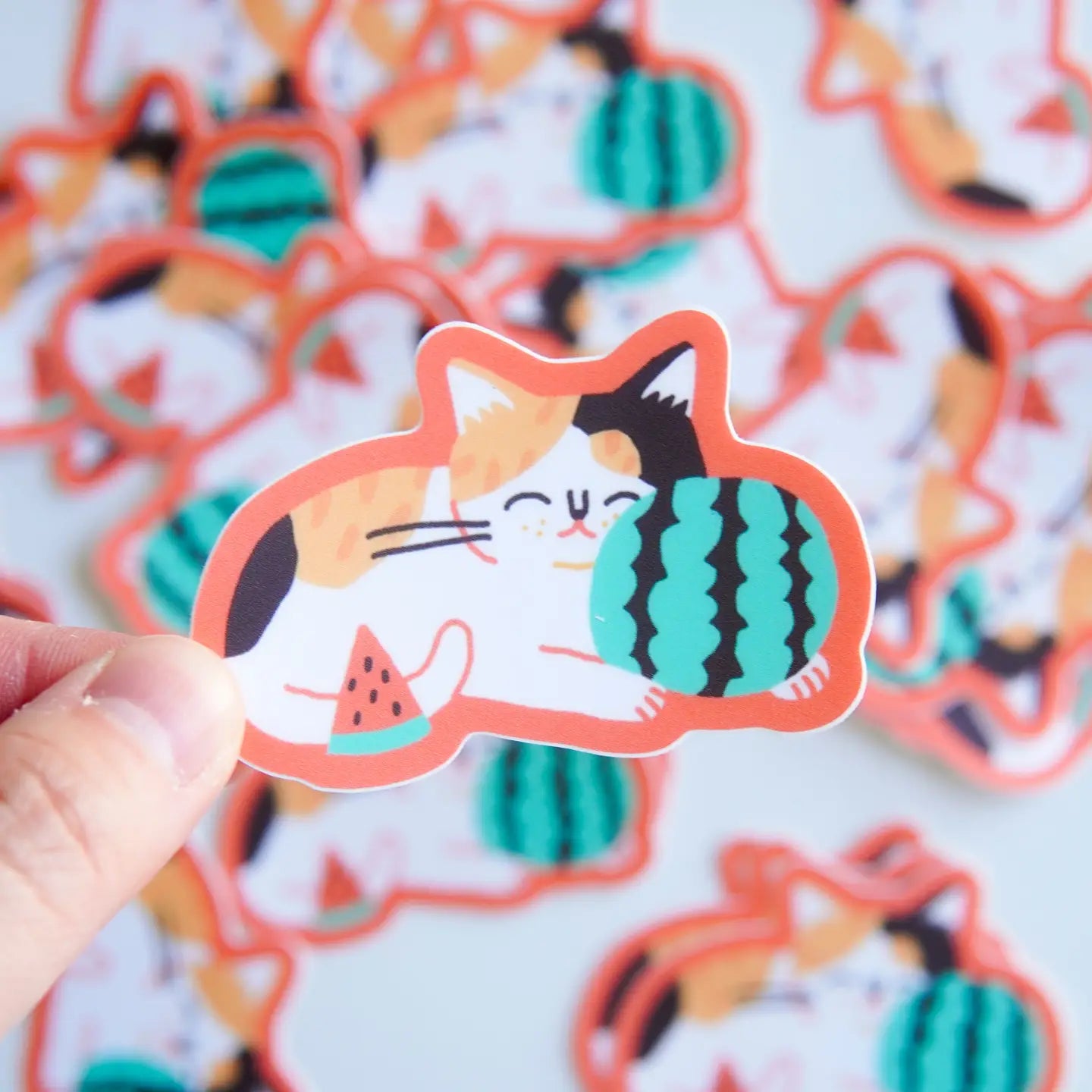 Megan Pattern Sticker Megan Wang: Stickers – From Here to Sunday