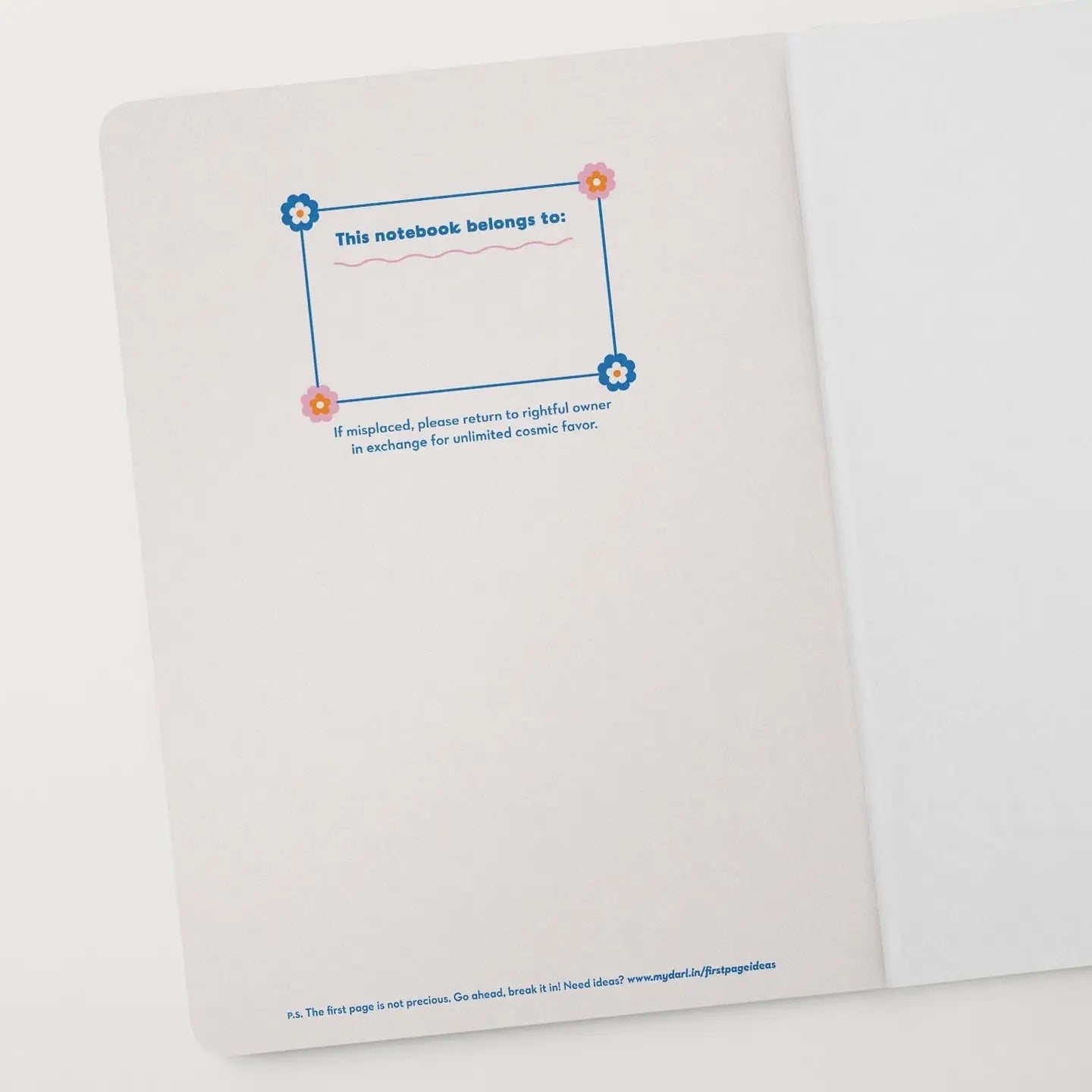 My Darlin': Notebooks