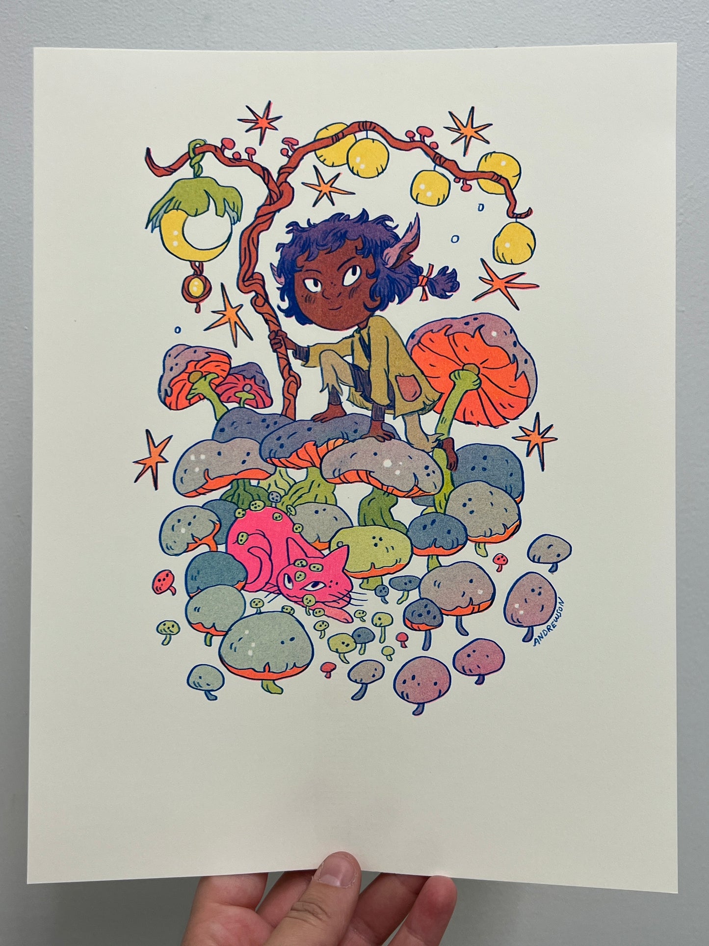 Natalie Andrewson: Cat Café Prints