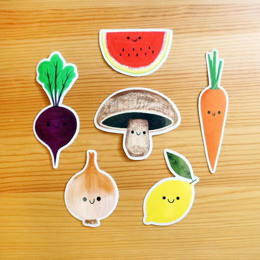 Nellie Le: Grocery Stickers