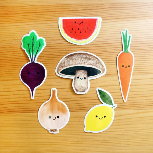 Nellie Le: Grocery Stickers