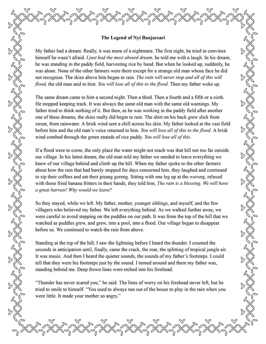 Christhalia Wiloto: The Legend of Nyi Banjarsari (Digital Download)