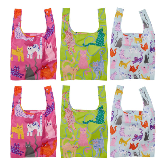 Original Duckhead: Arty Cats Reusable Bags