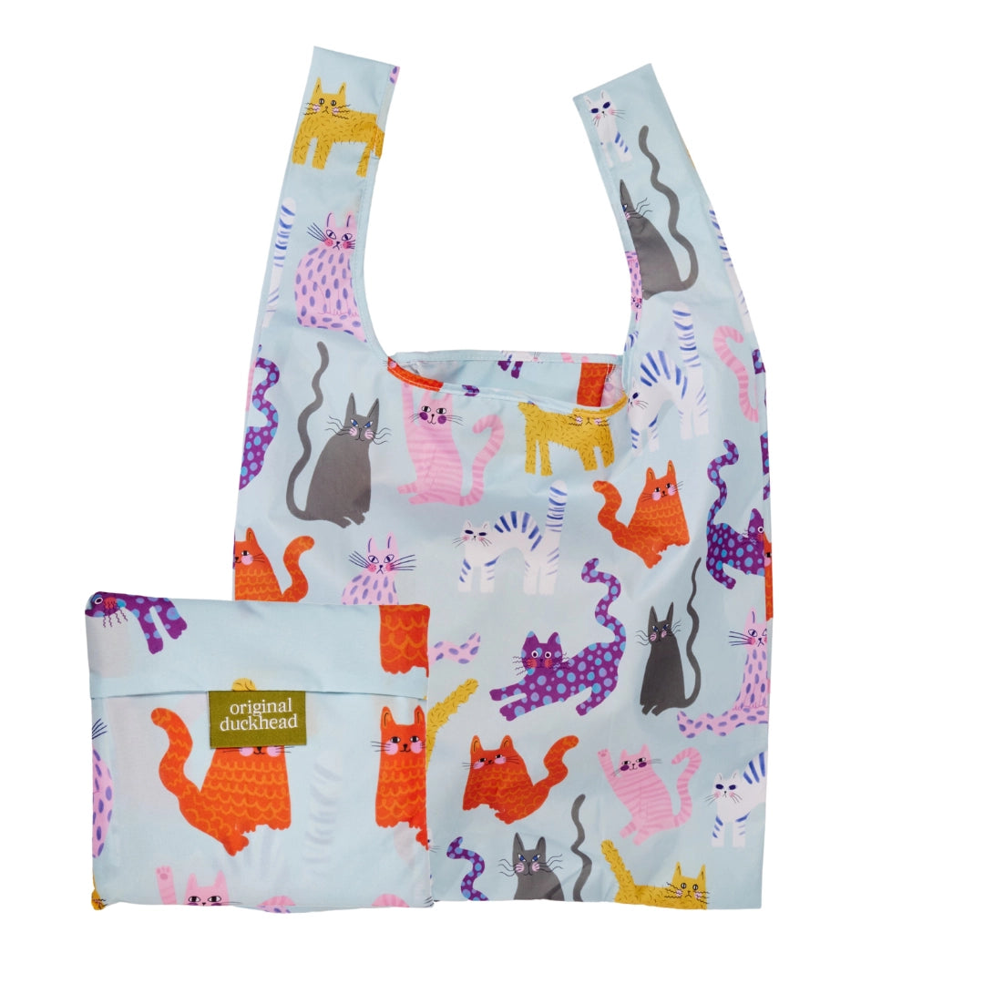 Original Duckhead: Arty Cats Reusable Bags