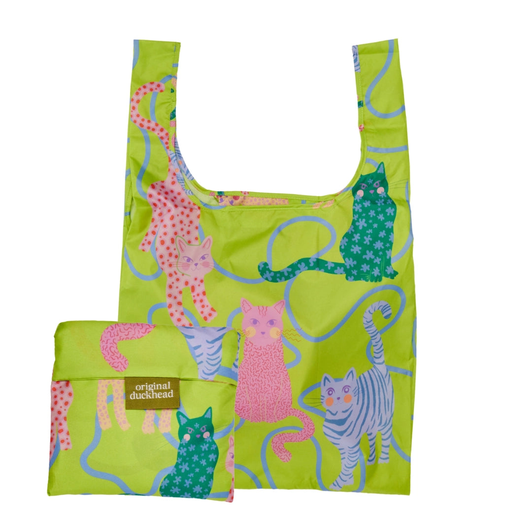 Original Duckhead: Arty Cats Reusable Bags