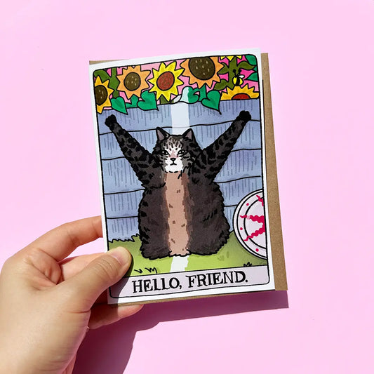 Ping Hatta: Cat Meme Greeting Cards