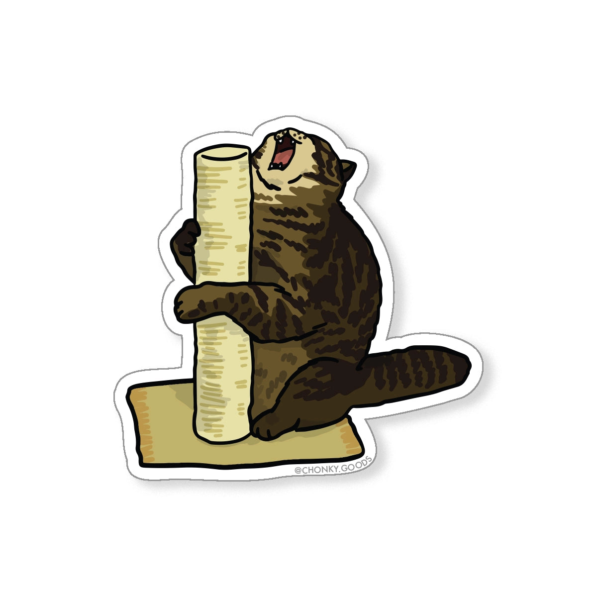Ping Hatta: Cat Meme Die-Cut Stickers