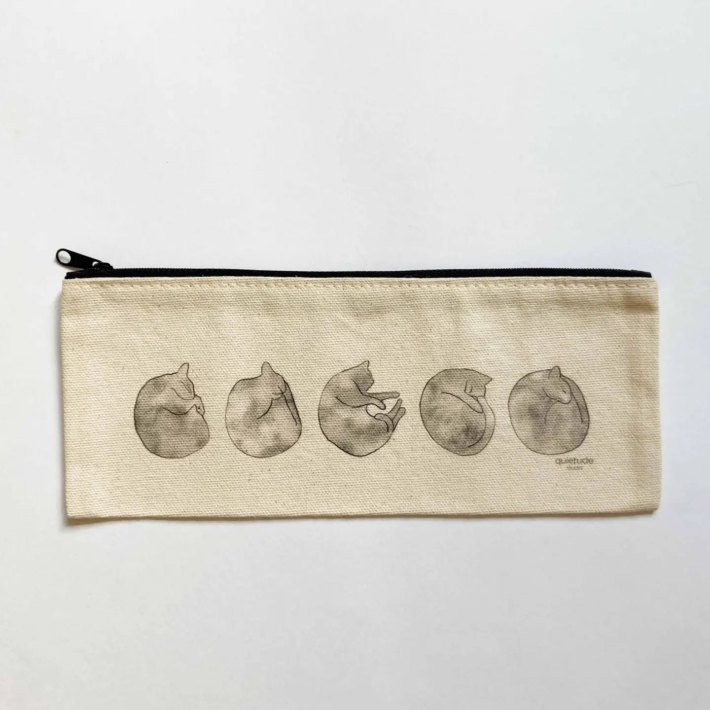 Quietude Studio: Cat Pencil Case