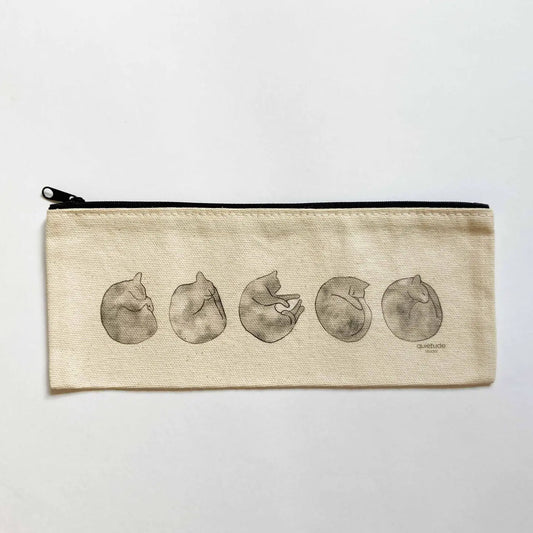 Quietude Studio: Cat Pencil Case