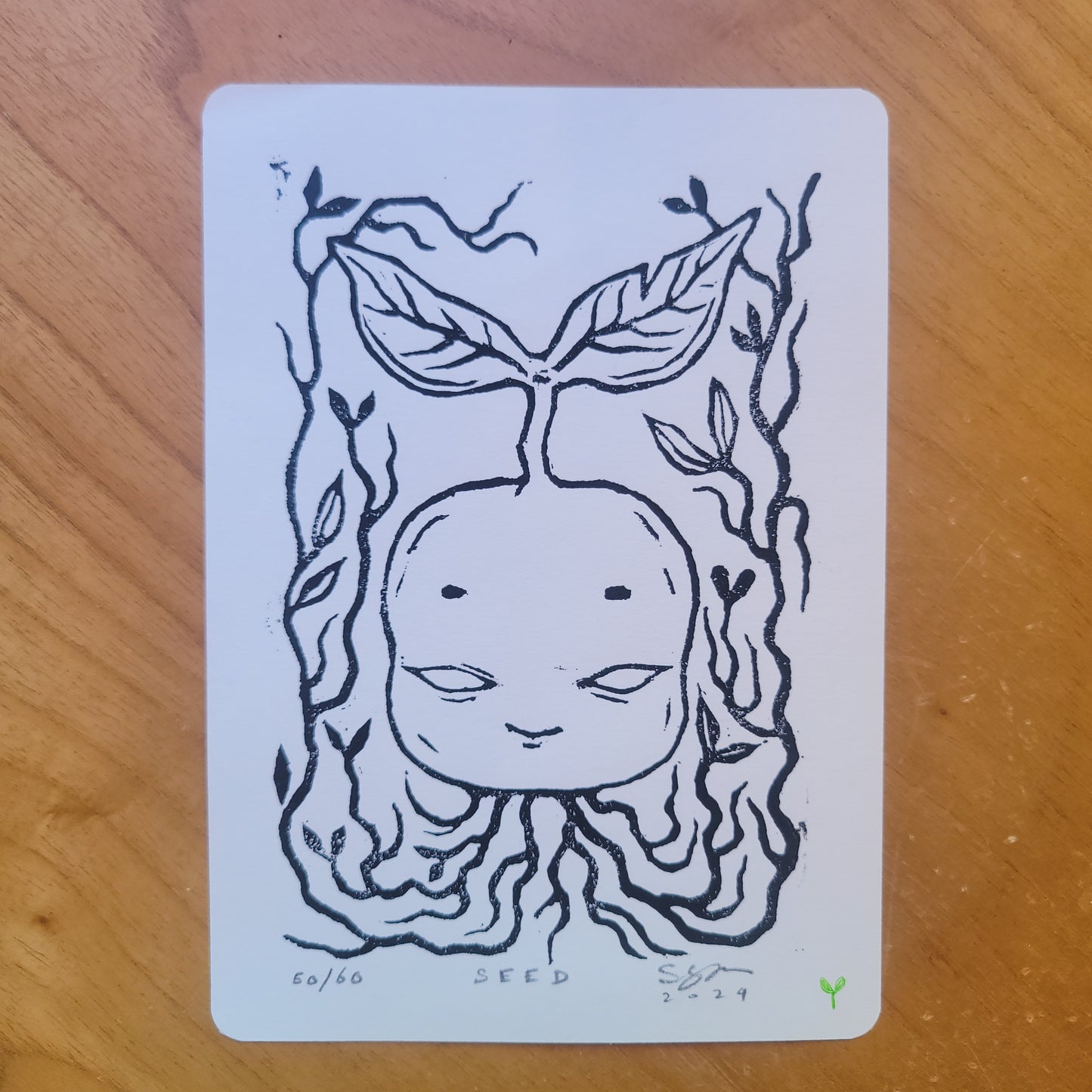 ShinYeon Moon: Seed Print
