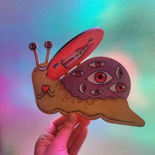 ShinYeon Moon: Snail (with hinge)