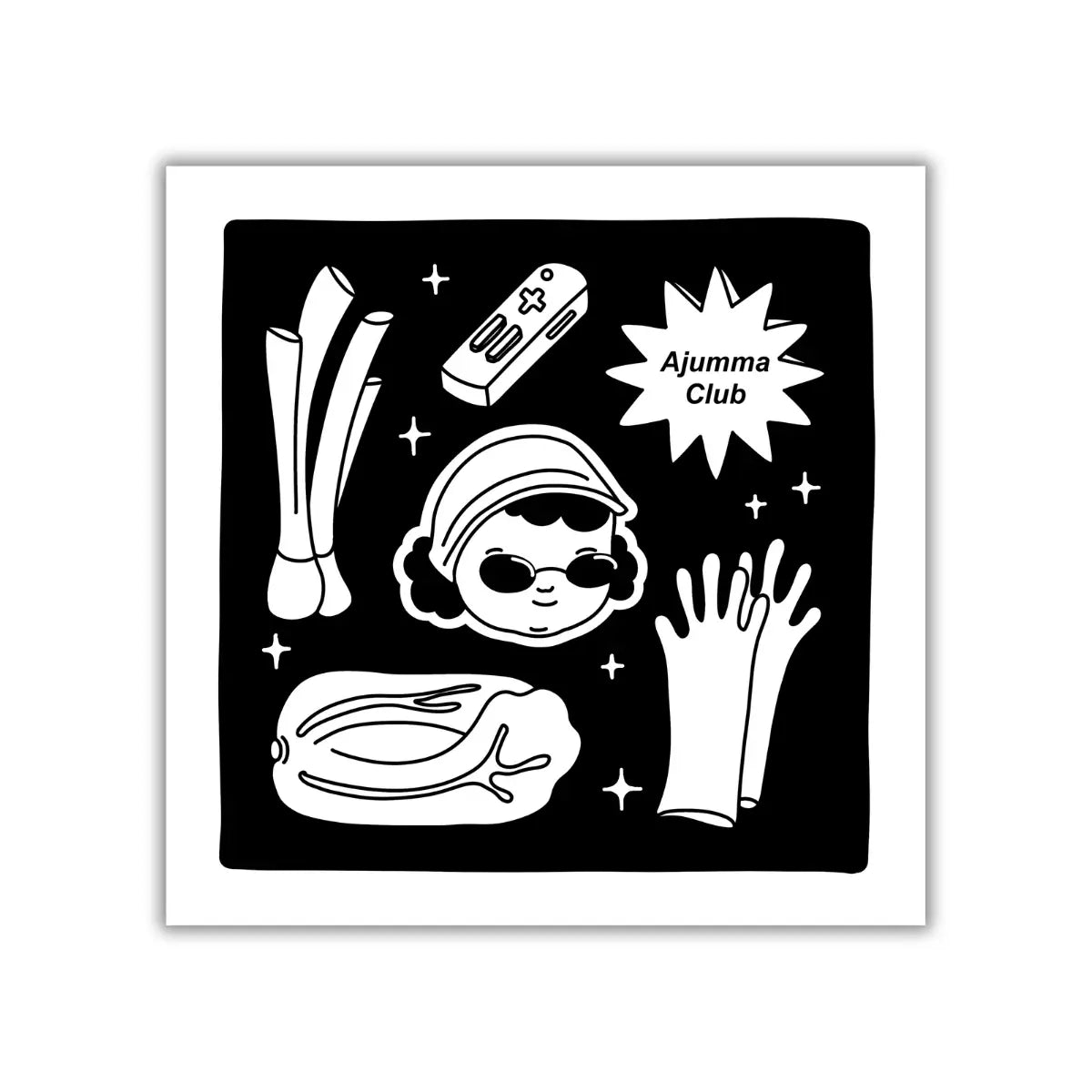 simplyMKO: Ajumma Stickers