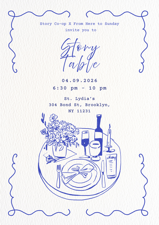 Story Co-op x FHTS: Story Table (APR 9)