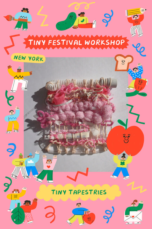 Tiny Recycled Tapestry Workshop (OCT 15)
