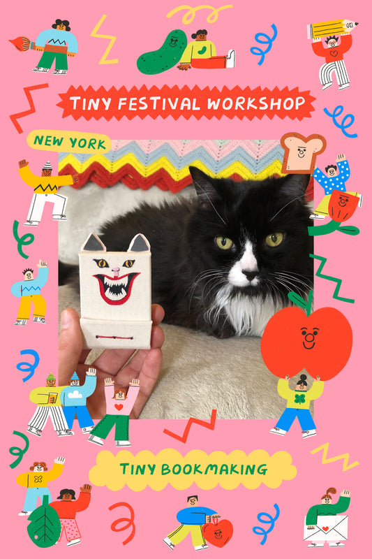 Tiny Bookmaking Workshop (OCT 18)