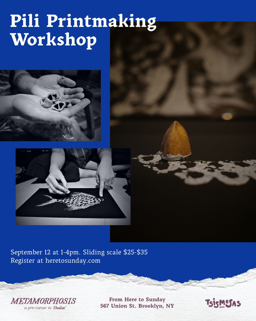 Tsismosas: Pili Printmaking Workshop (SEP 12)