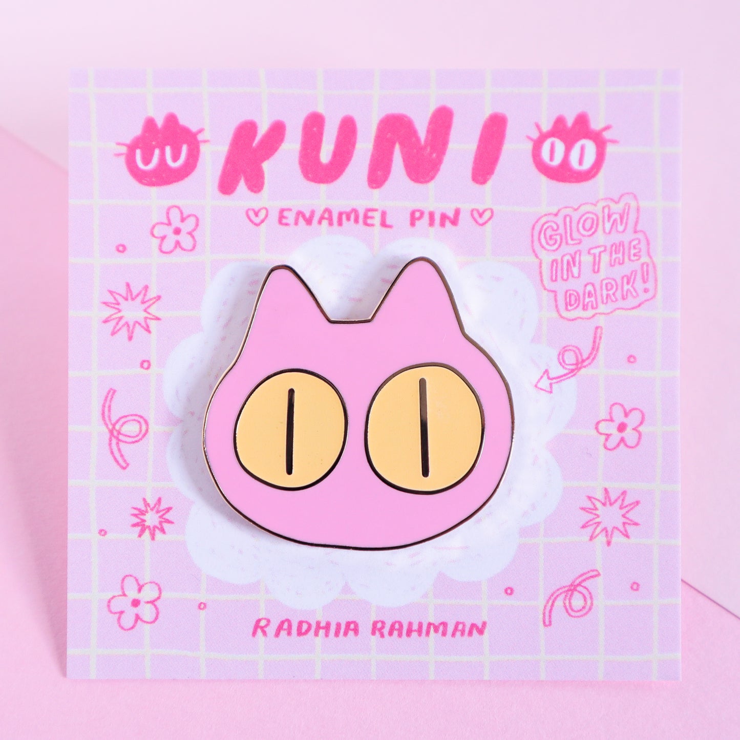 Radhia Rahman: Enamel Pins