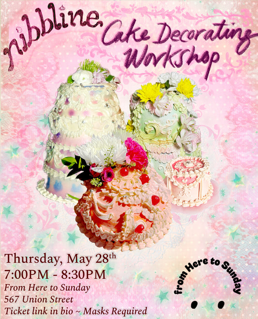 Nibbline: Cake Decorating Workshop (MAY 28)