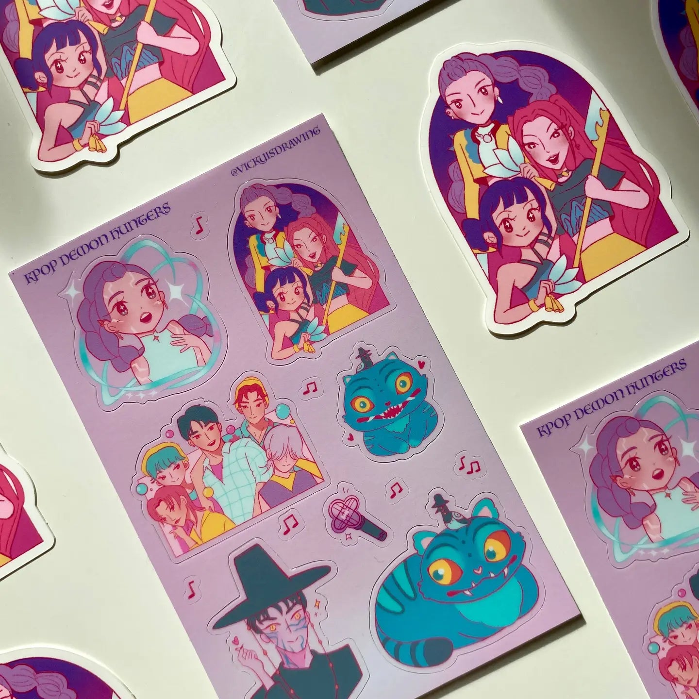 vickyisdrawing: Sticker Sheets
