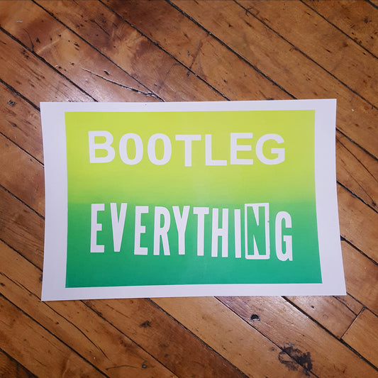 IRWIN, Todd: Bootleg Everything Poster