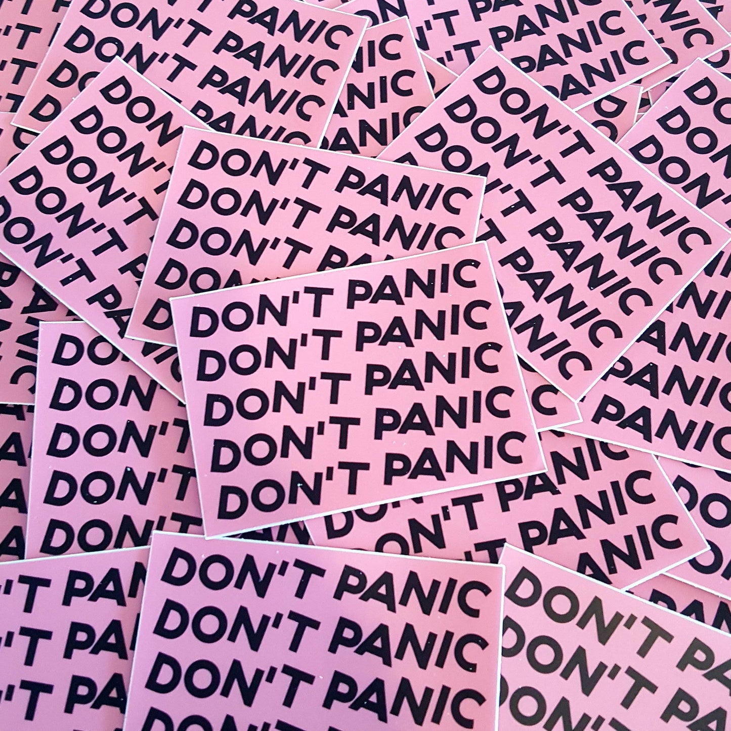 IRWIN, Todd: DON'T PANIC Sticker