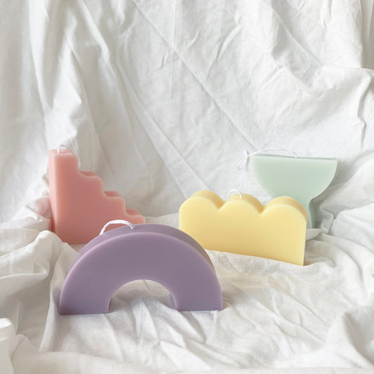 YUI Brooklyn: Abstract Shape Candles