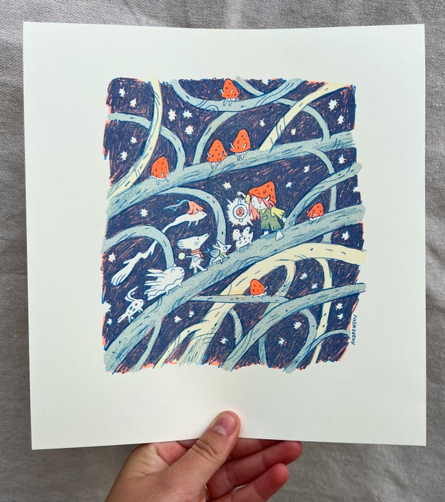 Natalie Andrewson: Bug Café Prints