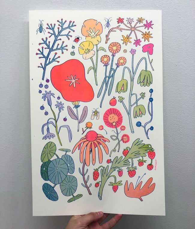 Natalie Andrewson: Bug Café Prints