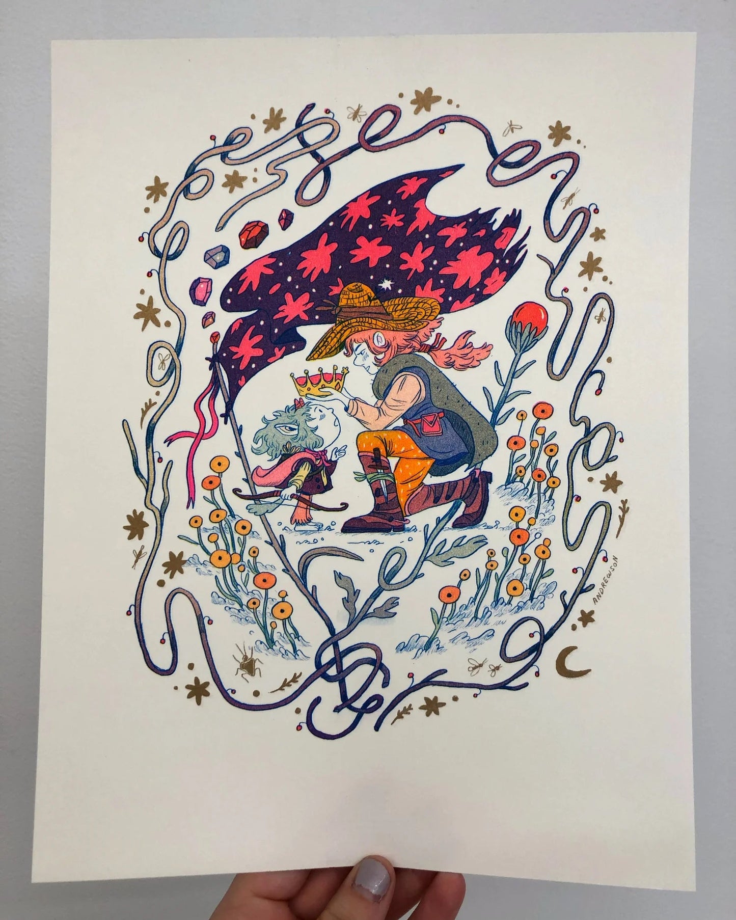 Natalie Andrewson: Bug Café Prints