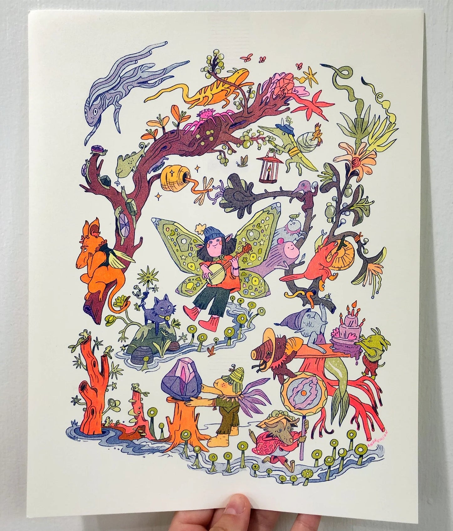 Natalie Andrewson: Bug Café Prints