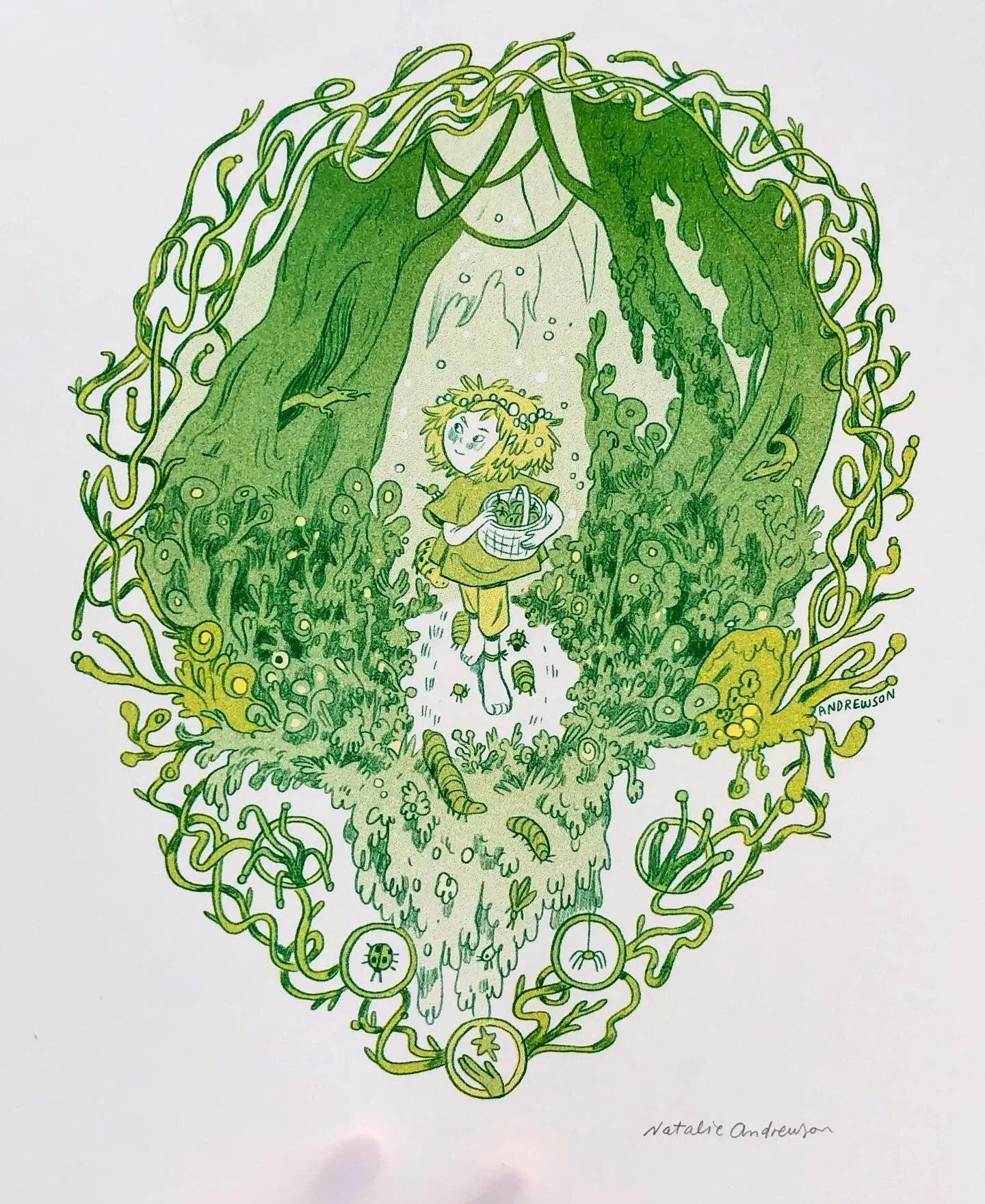 Natalie Andrewson: Bug Café Prints