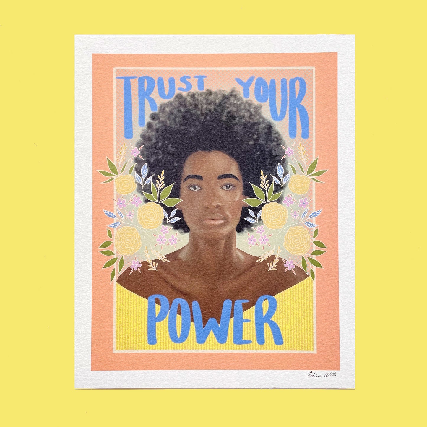 Almonte Studio: Trust Your Power Print