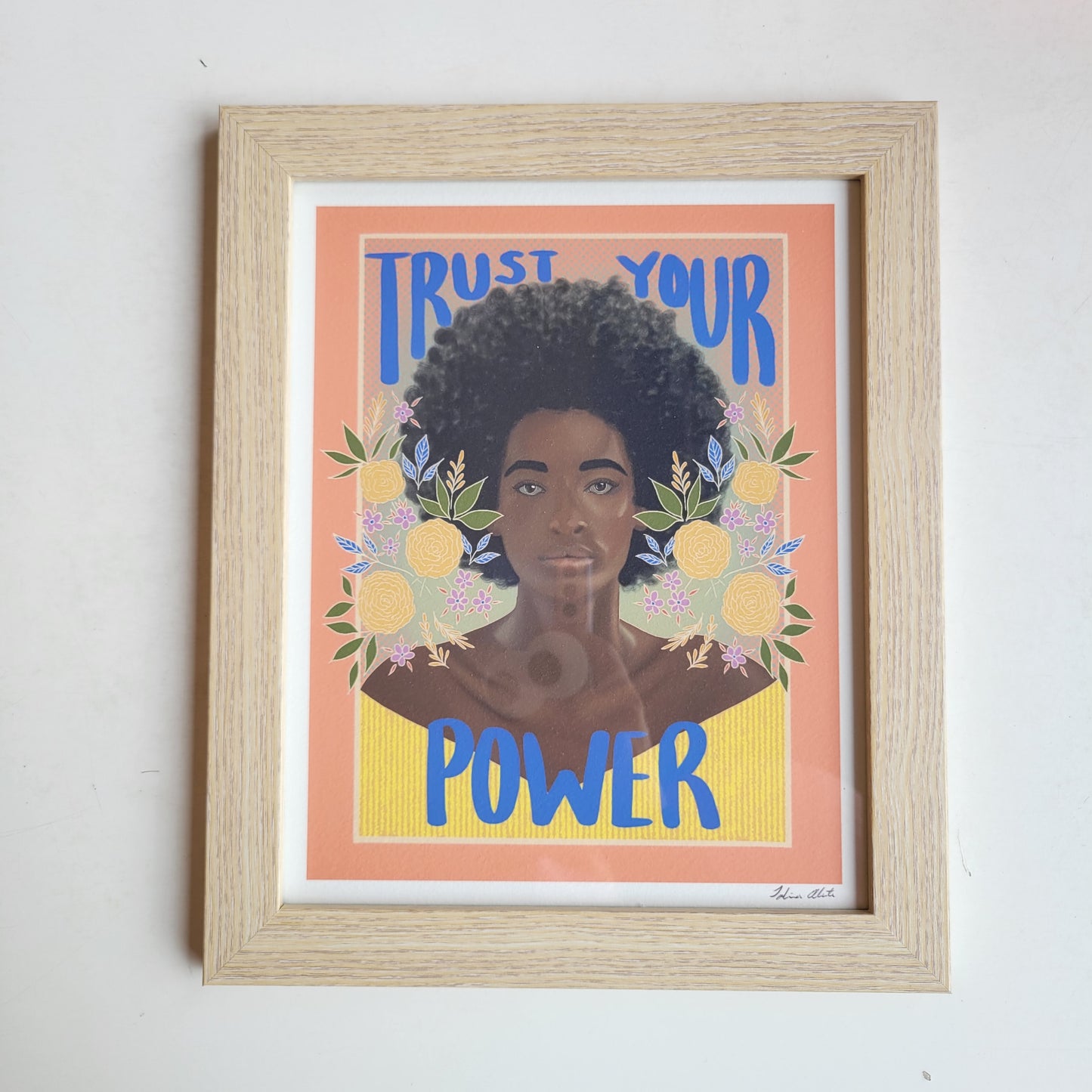 Almonte Studio: Trust Your Power Print