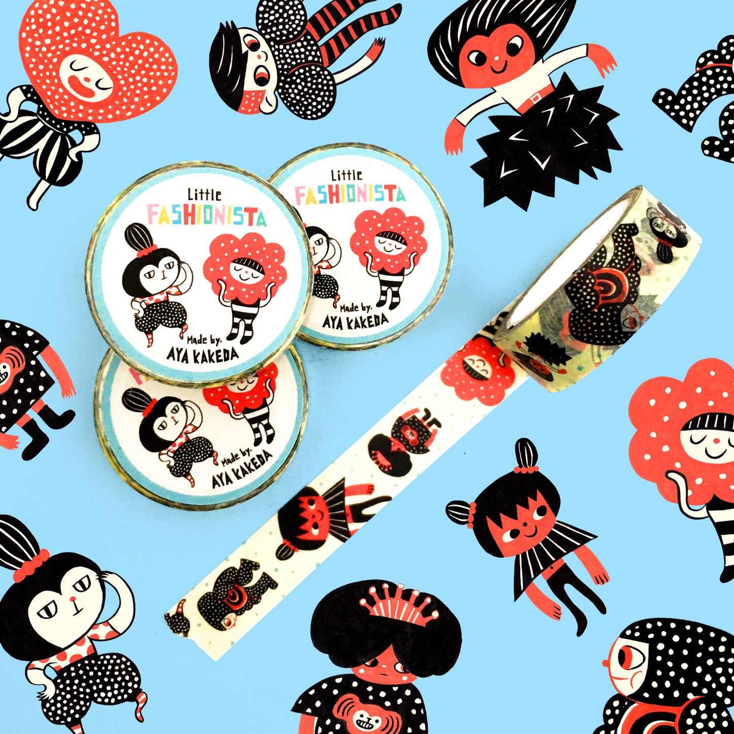 Aya Kakeda: Little Fashionista Washi Tape