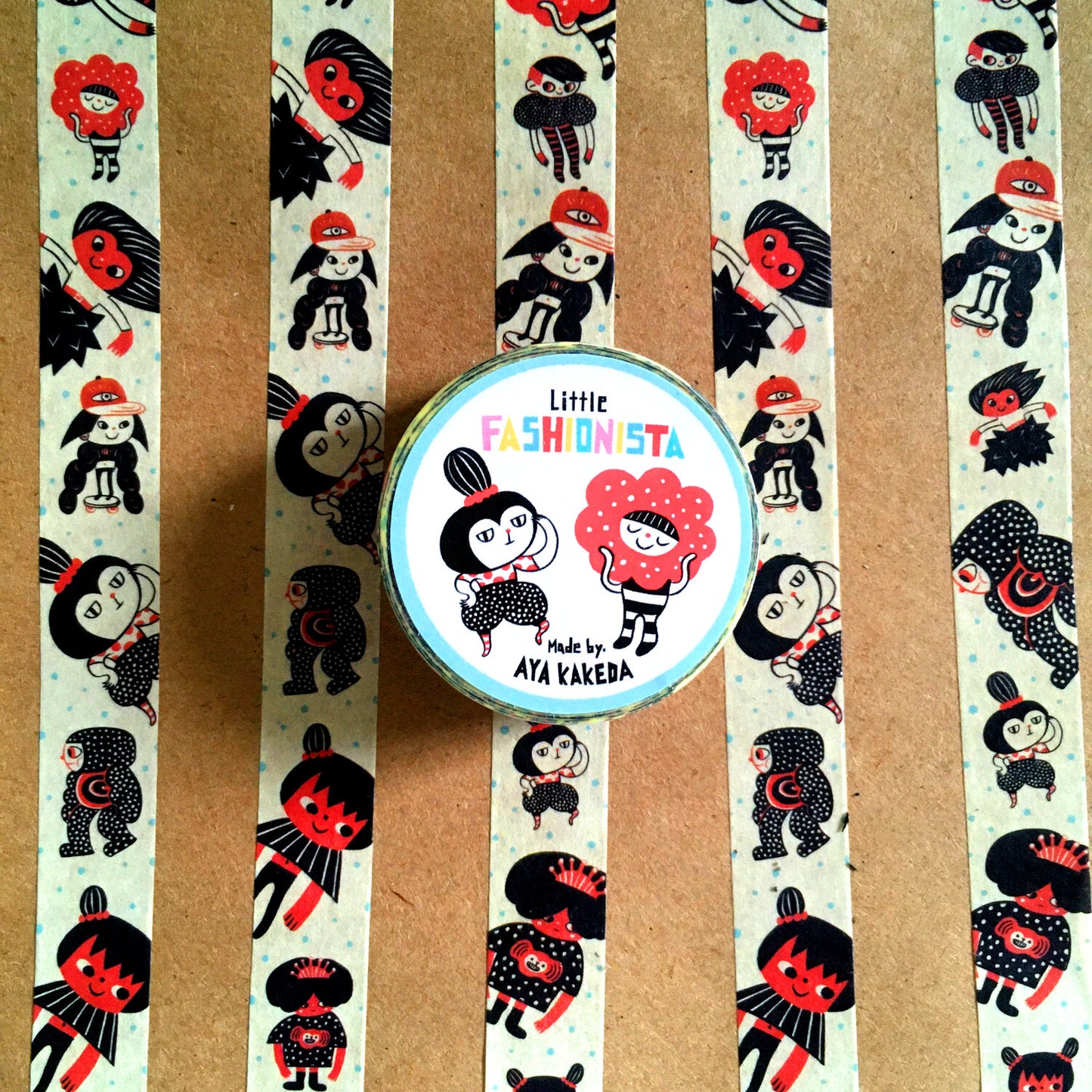 Aya Kakeda: Little Fashionista Washi Tape