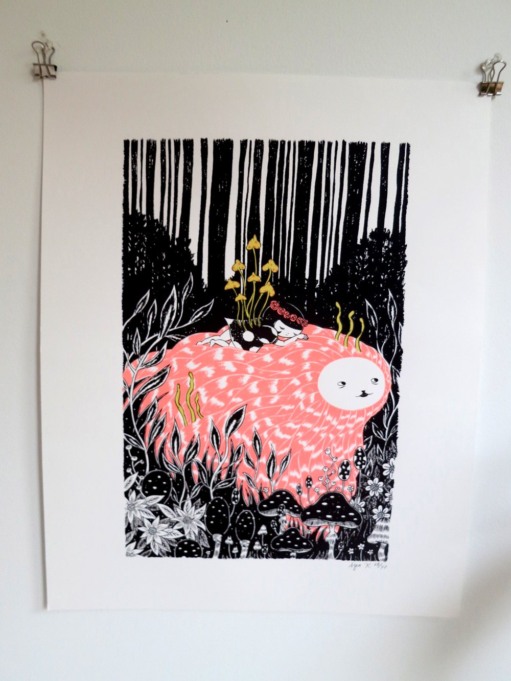 Aya Kakeda: Misc Silkscreen Prints