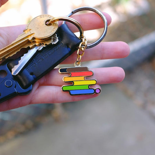 Bianca Designs: QPOC Pride Keychain