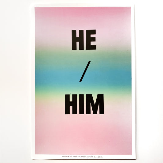 Bitmap Press: Pronoun Prints