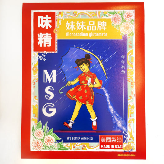 Brenda Chi: MSG Girl Print